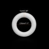 sourcing map 1.1 Inch Foam Wreath Forms Round Craft Rings