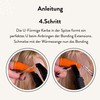 Just Beautiful Hair heating tongs for bonding extensions, connector U-tip
