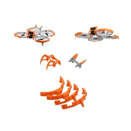 ILEI Flip Drone Protection Kit for DJI Flip, 360° Anti-Collision Accessories Set with Landing Gear, Tail Wing, Gimbal Bumper and Ring (Red)