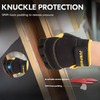JUMPHIGH Utility Work Gloves Women, UltraLight Safety Work Gloves, MultiFunctional