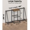Mondazie Double-Side Gun Rack Stand, Vertical Rifle Display Holder with