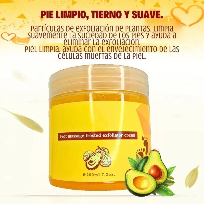 Exfoliante Pies Manos Mascarilla Colageno Aguacate Callos F