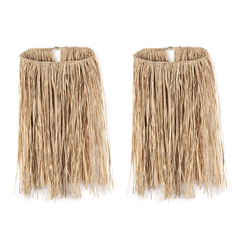Extra Large Raffia Hula Skirt Pack of 2