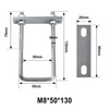 U-bolt M8 U bracket with thread U bolt square 4