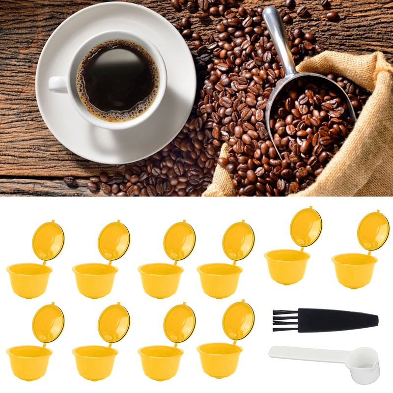 Coffee Machine Capsule Kit Reusable Coffee Filter Cup Accessories Fit