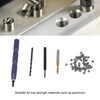 54 Pieces Metric Thread Repair Set M2.5x0.45x2D Stainless Steel Thread