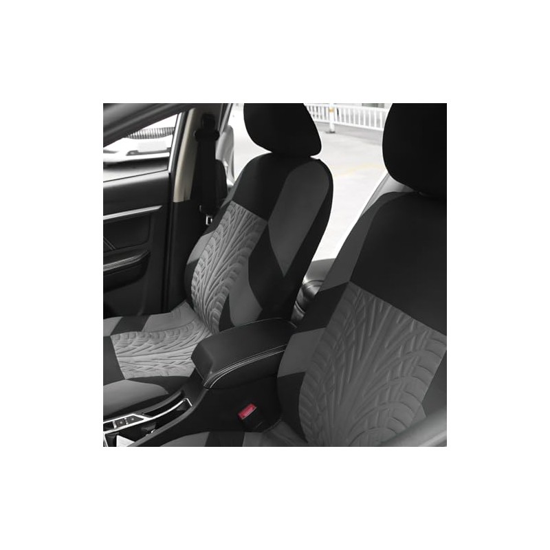 Osilly 2 piezas de fundas para asientos delanteros de coche,