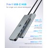 VCOM 7-in-1 USB C Hub Support MST, Docking Station Dual