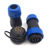 SZJELEN SD28 28MM 9Pin Pair Waterproof Circular Connector IP68,Aviation Cable