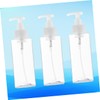 Mikinona Set of 3 Liquid Soap Bottles Pump Subpackaging Bottles