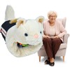 Celley Soothing Fidget Muff Cat for Seniors with Dementia