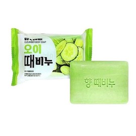 JQ Scented Exfoliating Soap (Cucumber) 150g / 향기가득 때비누(오이)150g