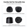 KBEAR FT01 6 Pairs Earbud Tips [3 Pairs Memory Foam