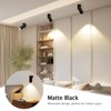 YindaLux Set of 2 LED Surface-Mounted Spotlights, Dimmable, Swivelling Ceiling