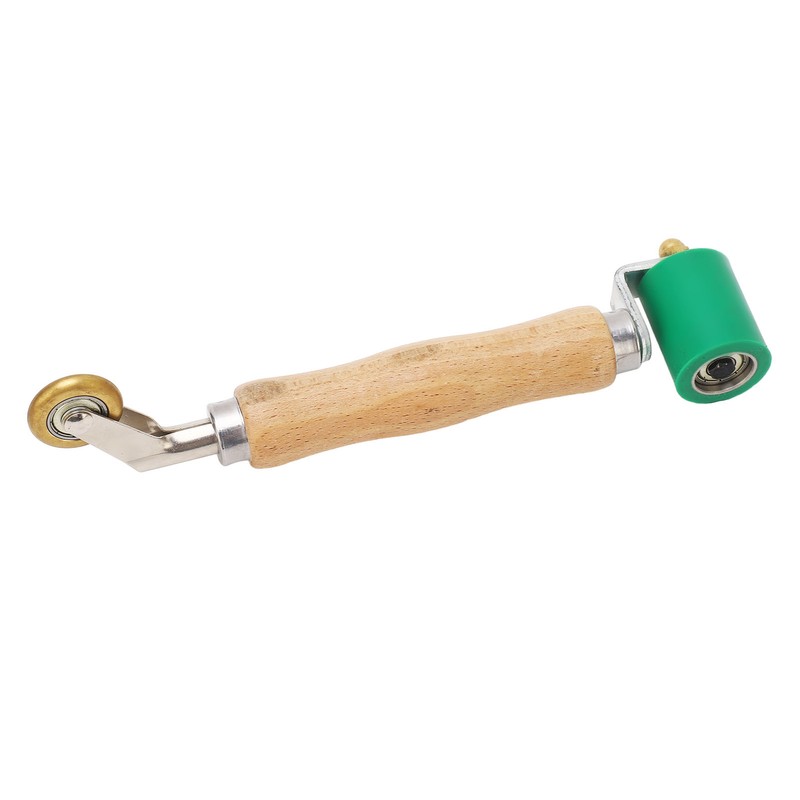 Double End Seam Roller High Temperature Resistant Silicone Wheel Brass