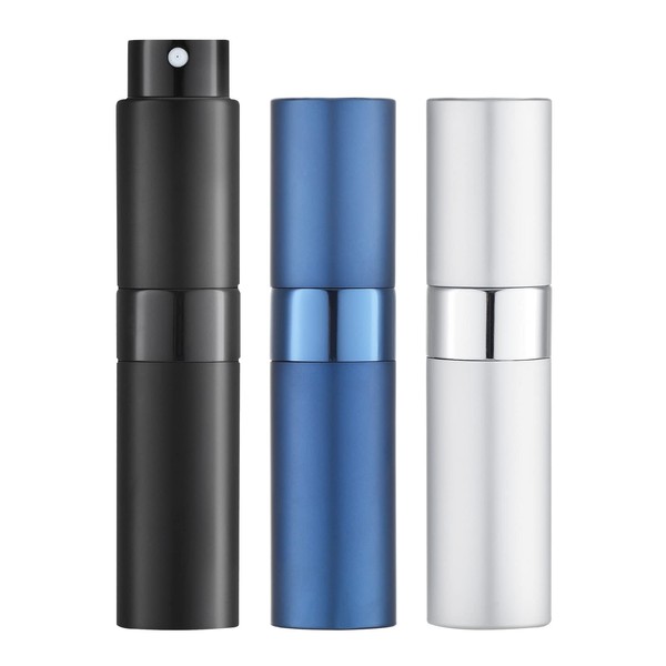 LISAPACK 8ML Atomizer Perfume Spray Bottle for Travel (3 PCS)