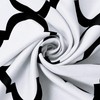 Melodieux Moroccan Fashion Room Darkening Blackout Grommet Curtain for Bedroom