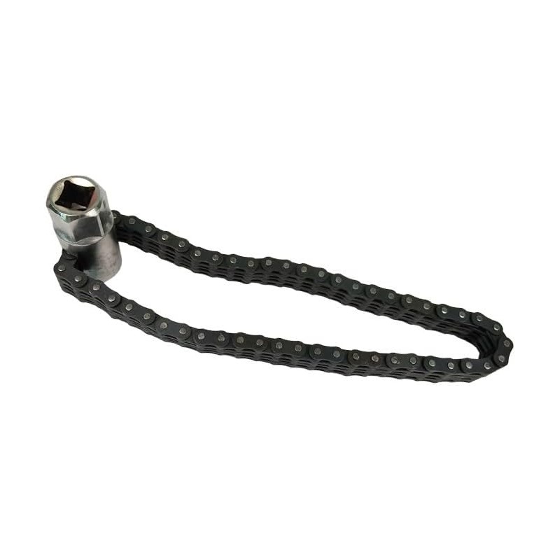 Automotive Oil Filter Chain Wrench Adjustable Oil Filter Wrench Double