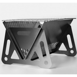 Portable Camping Charcoal Bbq Grill: Table Top Small Folding Barbecue Grill For Outdoor Travel Picnics