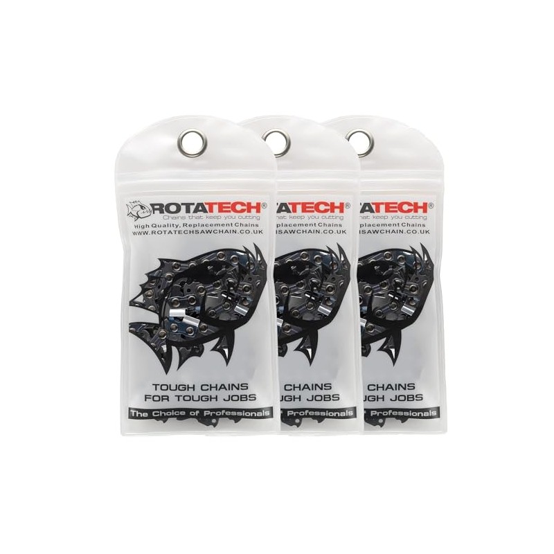 3 Rotatech Sägeketten 30 cm 3/8" 1,3 mm 44 TG