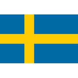 SHATCHI 5ft x 3ft National Flags Events Pub BBQ Decorations for Rugby Cricket Football Sports 2023 World Cup Banner Fan Support Table Cover, Polyester, Sweden