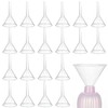 20PCS Plastic Funnel Set, 3" Plastic Funnel, Clear Funnels for
