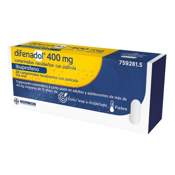 NORMON Difenadol 400Mg 20 Tablets