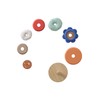 VERTBAUDET Sensory stacking tower "The cheerful animals" made of FSC®