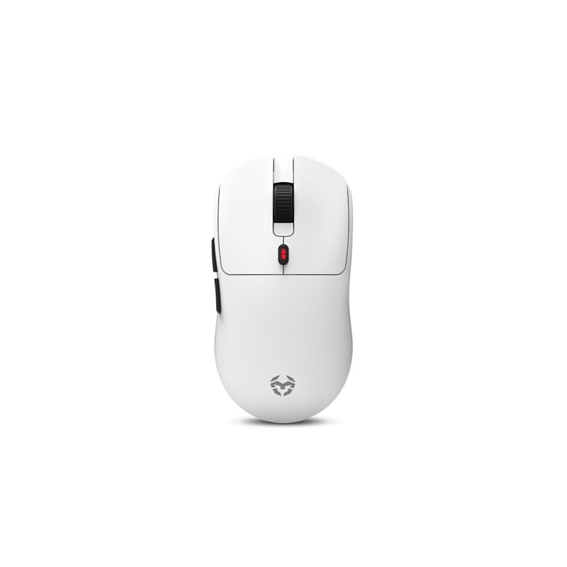 KROM KLEVER White - Ultralight Wireless Gaming Mouse, 55 Gram,