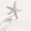 MIFYNN Dainty Shell Ring for Women Starfish Ring Adjustable Opening