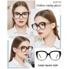 AEZUNI Oversized Square Reading Glasses Women Trendy Stylish Readers 1.0