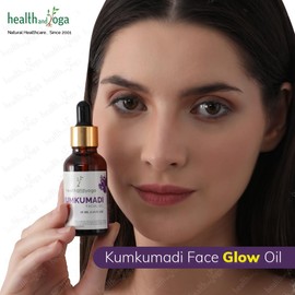 HealthAndYoga Kumkumadi Face Glow Oil - 100% Ayurvedic - Boosts glow & brightens Skin - Anti-Aging - Reduces dark spots, pigmentation - For all Skin types - 30 ml