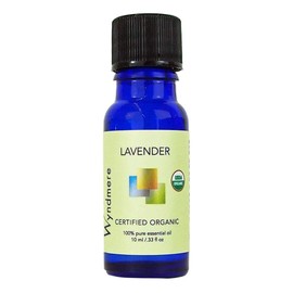 Wyndmere Essential Oils - Certified Organic Lavender Essential Oil - 10ml - 100% Pure Therapeutic Quality - Relaxing Calming & Soothing - Made in USA