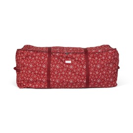 Covermates Keepsakes Christmas Tree Cinch Bag - Superior Protection, Cinch Straps, Fits Up to 9 to 11-Foot Tree - Holiday Storage-Red