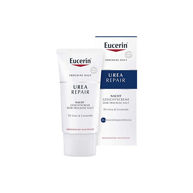 Eucerin UreaRepair Gesichtscreme 5% Nacht, 50 ml