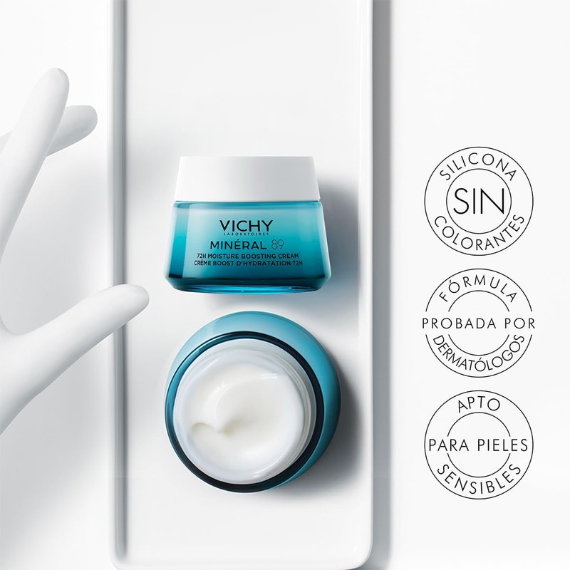 Vichy Minéral 89 Crema Hidratante Facial para Todo Tipo de