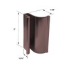 Oil Rubbed Bronze Tub Enclosure and Sliding Shower Door Pull