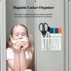 Neudeoc Locker Organizer and Accessories Kit, Includes Mesh Locker Shelf