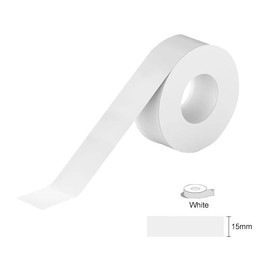Label Maker Tape Compatible for MAKEID L1 Label Printer, Label Printer Paper Waterproof Anti-Oil Scratch-Resistant Sticker 16mmx4m (White)