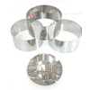 SUNRISE Stainless Steel Cookie Cutter & Ring Set (3 Rings