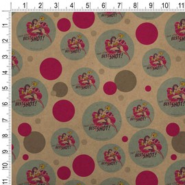 GRAPHICS & MORE Wonder Woman Take Your Best Shot Premium Kraft Gift Wrap Wrapping Paper Roll