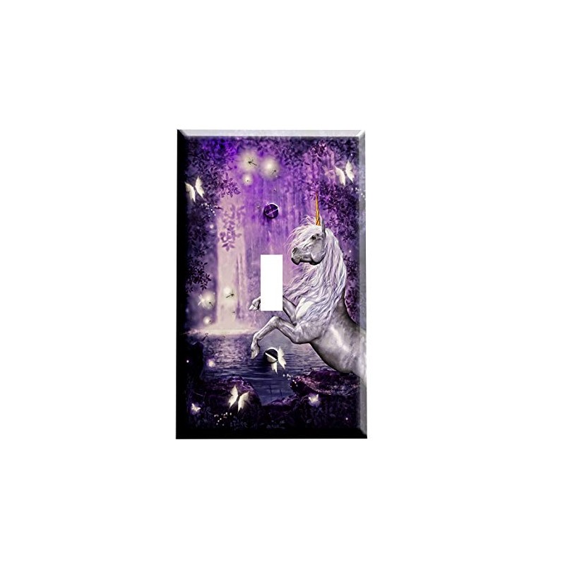 Unicorn Waterfall Switchplate - Switch Plate Cover