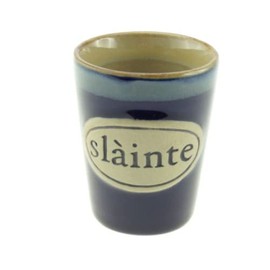 Glen Appin Shot Cup Stoneware Scotland 44ml (Slainte - Blue)