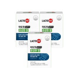Lactopit Chong Kun Dang Health Lactopit Solution Insensitive Intestinal 30 Capsules, 3 Pieces / 종근당건강 락토핏 솔루션 둔감한 장 30캡슐, 3개
