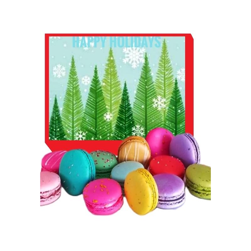 LeilaLove Macarons - 20 French Macarons in gift box