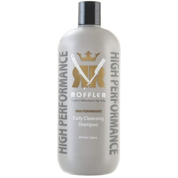 Roffler High Performance Daily Cleansing Shampoo All Hair Types Professional Pro 12OZ Large Size 12-OZ