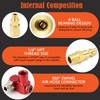 1/4" NPT Air Coupler and Plug Kit,48-Piece Industrial Quick Connect