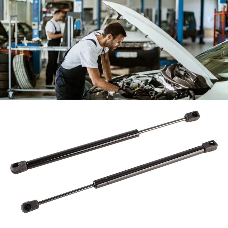 2pcs Front Hood Lift Supports Car Bonnet Hood Gas Spring