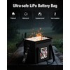 Ebike battery bag, LiFePO4 Lithium Battery Fireproof Bag, Large Capacity