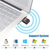 600Mbps Dual-Band USB Wireless Network Adapter for Desktop Computers (2.4GHz/5GHz),